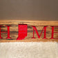 Indiana Barn Wood Home Sign